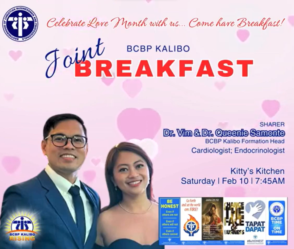Joint Breakfast with Dr. Vim & Dr. Queenie&nbsp;Samonte